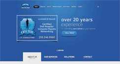 Desktop Screenshot of crvtek.com