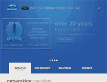Tablet Screenshot of crvtek.com